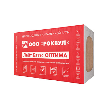 Лайт Баттс Оптима (10шт.\50мм). Плотность 32кг\м3.