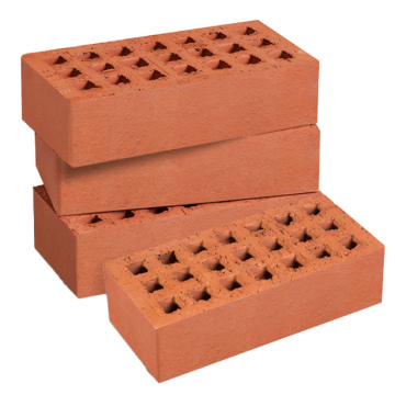 Кирпич лицевой пустотелый одинарный 1НФ терракотовый