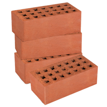 Кирпич лицевой пустотелый утолщенный 1,4НФ терракотовый